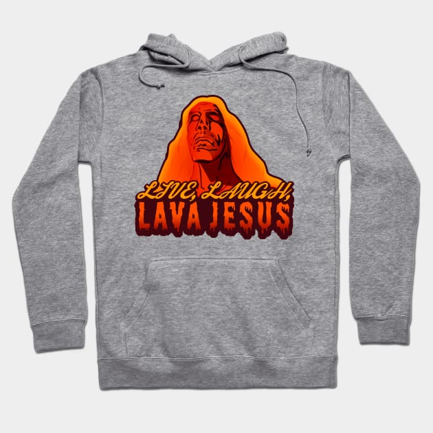 Lava Jesus Hoodie by NerdSloth